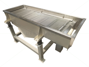 鋁礬土直線振動篩工作原理和結構特點